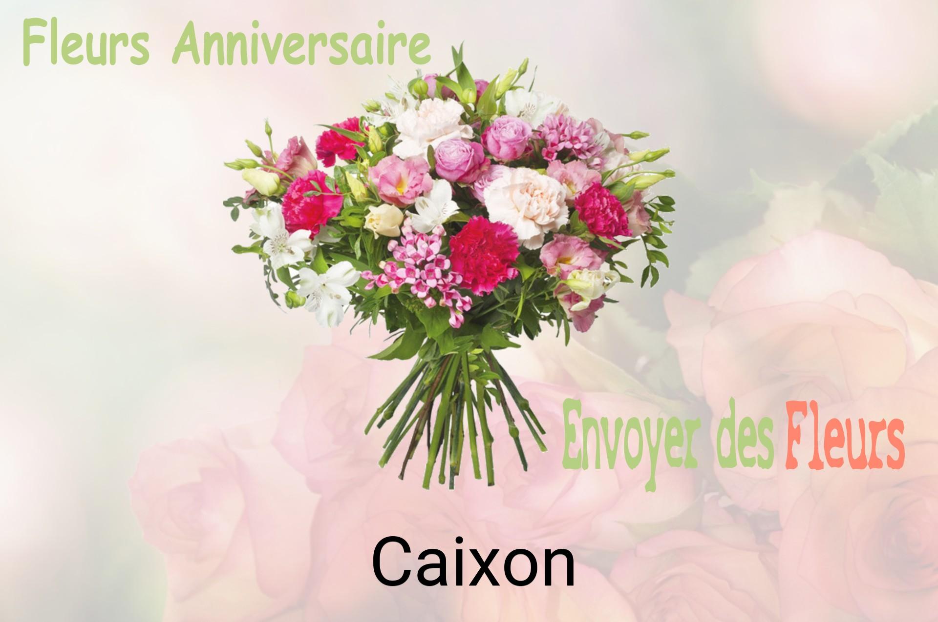 Bouquet de fleurs d’anniversaire livré à Caixon